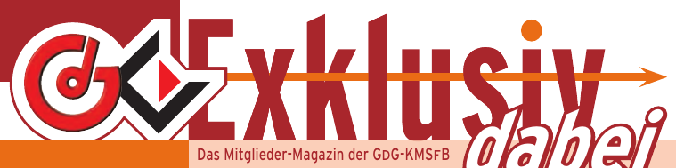 Exklusiv dabei – Das Mitglieder-Magazin der GdG-KMSfB